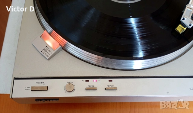 SONY PS-T33 - Грамофон Direct Drive, снимка 7 - Грамофони - 53496870