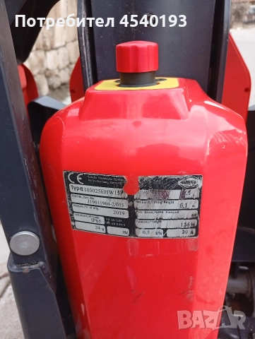 палетна количка , снимка 4 - Подемници - 52633032