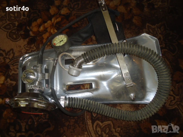 водолазен, пожарникарски апарат за дишане.