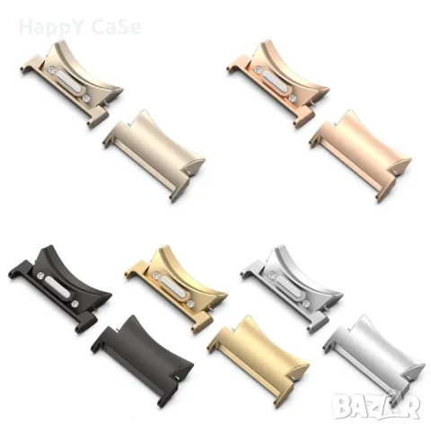 Samsung Quick Fit NoGap адаптер за каишка за смарт часовник Galaxy Watch 7/6/5/4/FE/Pro/Classic, снимка 2 - Каишки за часовници - 48345822