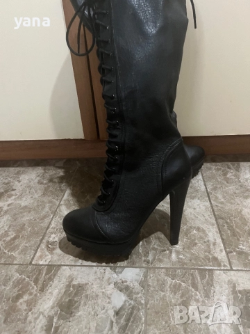 Естествена кожа, снимка 5 - Дамски боти - 52695270
