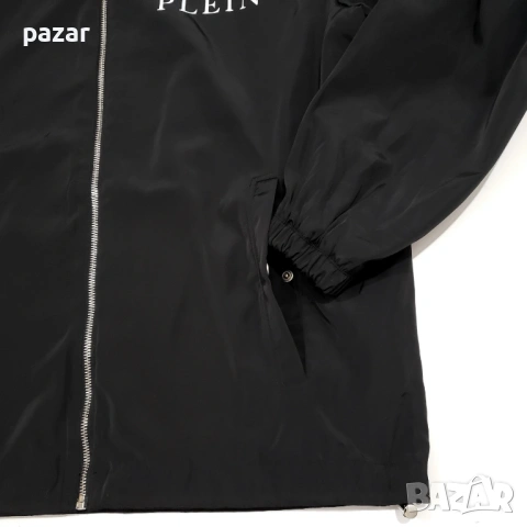 Philipp Plein MRB2011 Windbreaker Мъжко Яке Горнище Ветровка М, снимка 4 - Якета - 53500114