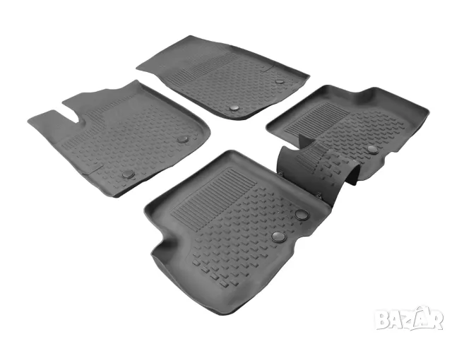 Висококачествени гумени стелки Sahler 4.5D подходящи за Dacia Duster (2010-2013).