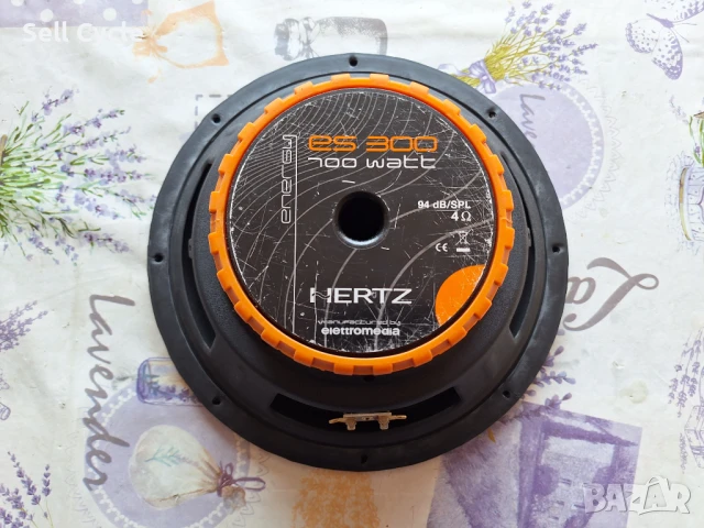 ✅ГОВОРИТЕЛ HERTZ ES300 700 W❗, снимка 4 - Тонколони - 51400714