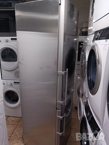 Иноксов комбиниран хладилник с фризер Liebherr A+++ Made in Germany 2 години Гаранция!, снимка 2 - Хладилници - 54002881