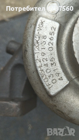 Турбина mitsubishi pajero sport и L200 2.5 дзел, снимка 3 - Части - 54067920