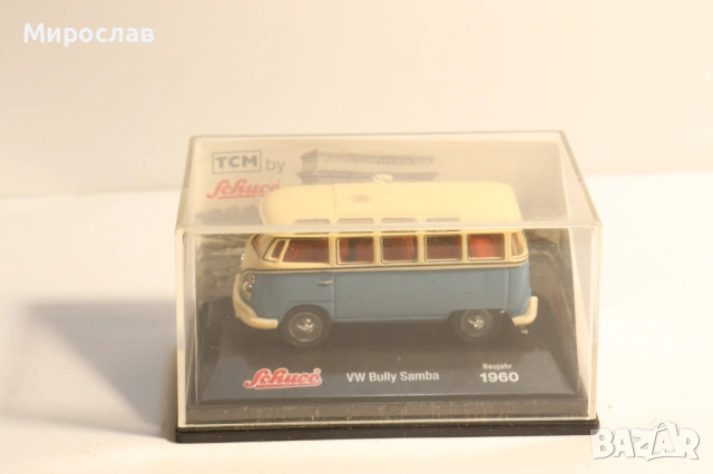1:72 SCHUCO VW BUS МИКРОБУС ИГРАЧКА КОЛИЧКА МОДЕЛ