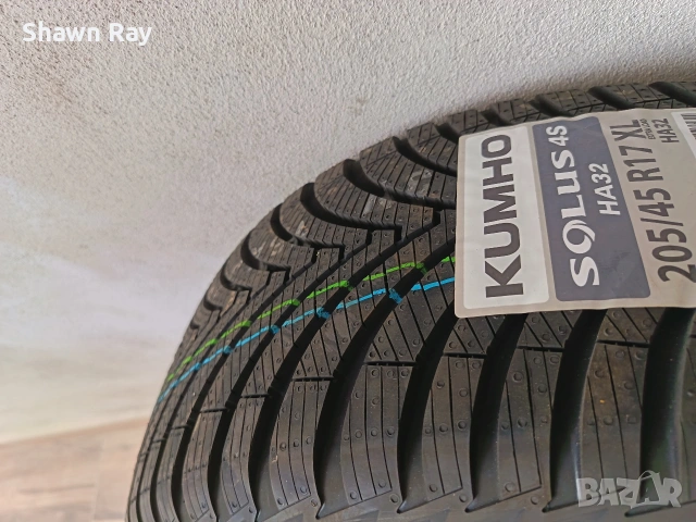 Всесезонна гума KUMHO solus 4S 205/45/17, снимка 4 - Гуми и джанти - 53731293