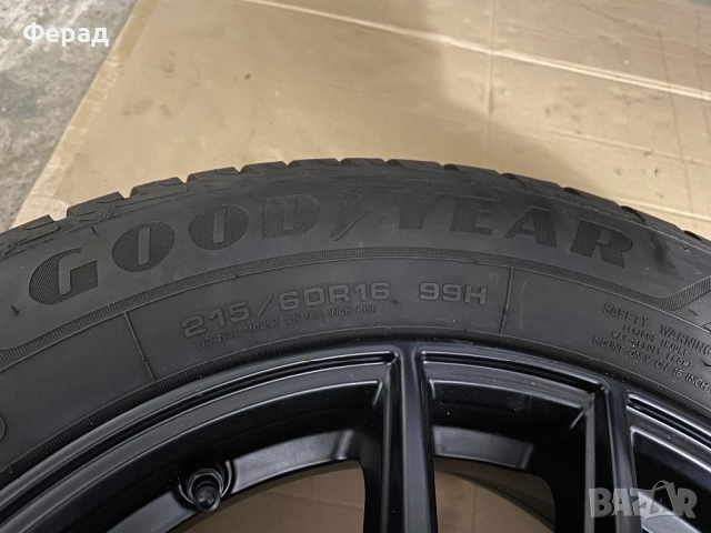 2бр зимни гуми 215/60/16 goodyear performance+, снимка 3 - Гуми и джанти - 51991368