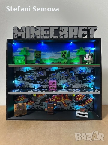 Minecraft Kinder Joy - Поставка за фигурки