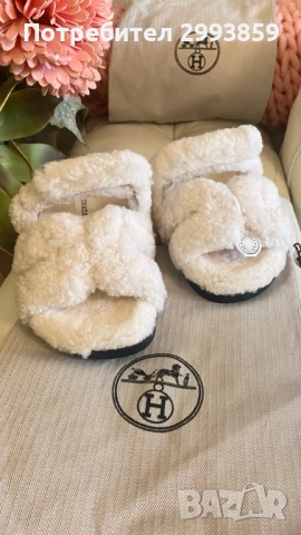 Ермес чехли сандали*Hermes Chypre sandal 36/39, снимка 6 - Чехли - 52478518