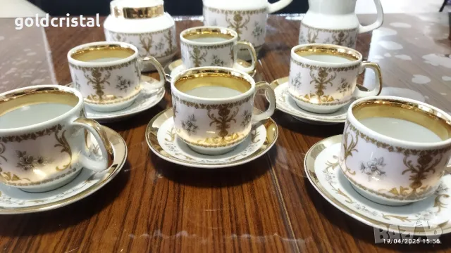 Стар български порцелан чаши за кафе , снимка 2 - Антикварни и старинни предмети - 50107824