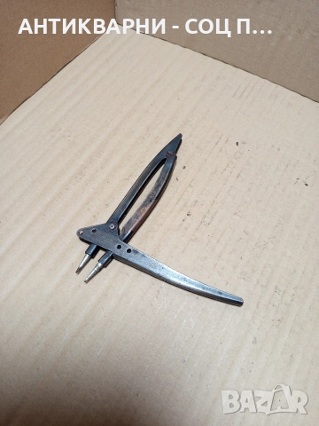 Стари Соц Зегер Клещи За Осигурителни Пръстени Зегери. , снимка 5 - Антикварни и старинни предмети - 52697075
