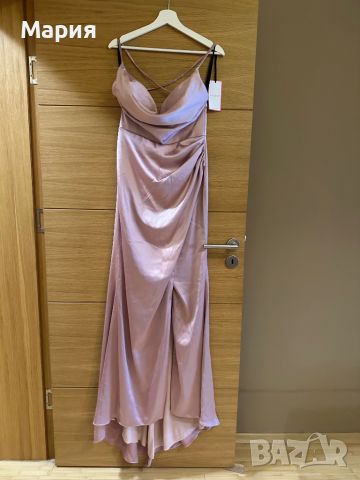Бална / шаферска / официална розова рокля Laona, снимка 6 - Рокли - 45853884