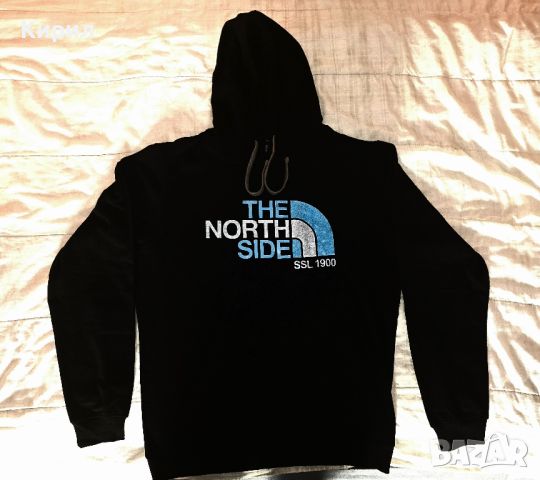 Суитчър "The North Side" в черно, снимка 1 - Пуловери - 46072293