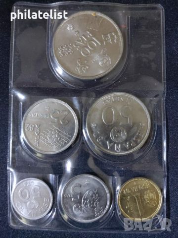 Испания 1980 - Комплектен сет от 6 монети - Световно първенство по футбол 1982, снимка 1 - Нумизматика и бонистика - 46485377