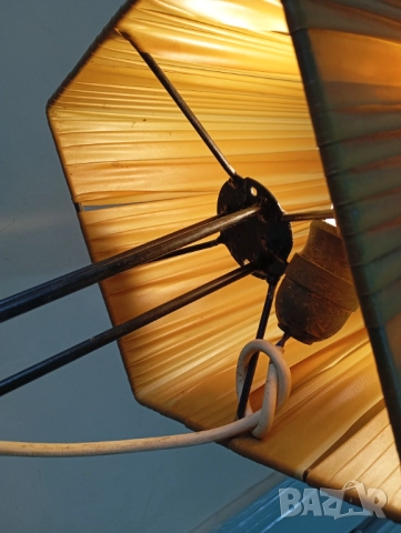 Винтидж лампион,паркетна лампа, снимка 7 - Настолни лампи - 52501737