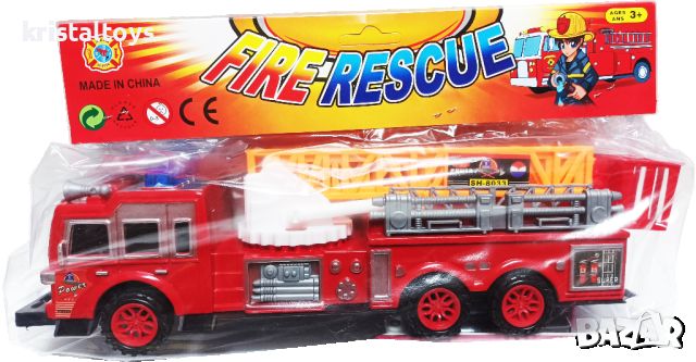 Пожарна с разтегаема стълба с вишка 260803, снимка 1 - Коли, камиони, мотори, писти - 45671257