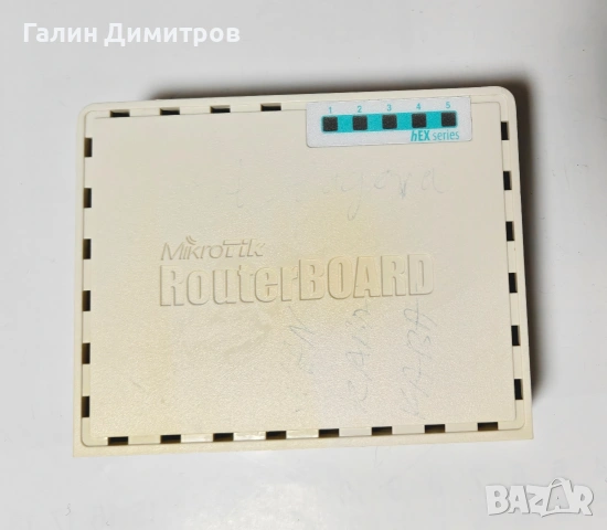 Жичен рутер Mikrotik RB750Gr3