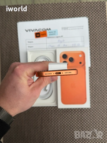НОВ❗️ 512gb❗️ 24мес гар❗️ iPhone 17 Pro ❗️Лизинг от 49€ /мес ❗️Cosmic orange, снимка 9 - Apple iPhone - 53912500