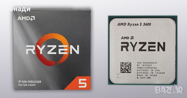 Процесор AMD Ryzen 5 3600 s. AM4, снимка 1