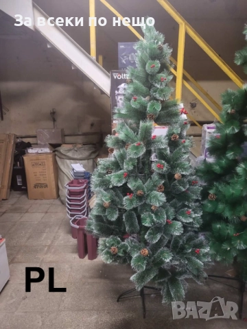 Коледни елхи с бели връхчета – различни размери Код P1465, снимка 9 - Декорация за дома - 52327256