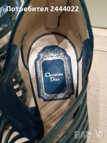 Christian Dior оригинални сандали размер 37, снимка 2 - Сандали - 45565545