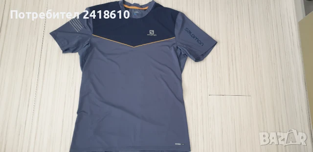 Salomom AdvancedSkin ActiveDRY Stretch   Mens Size M /L  ОРИГИНАЛ! Мъжка Тениска!, снимка 12 - Тениски - 51297619