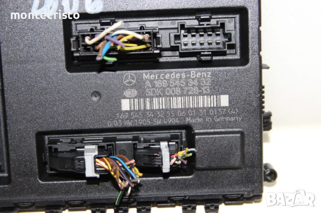 SAM модул Mercedes W169 A-Class (2004-2012г.) A1695453432 / A 169 545 34 32 / 5DK00872813, снимка 2 - Части - 51872025
