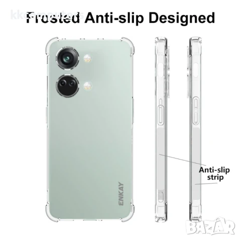 OnePlus Nord 3 5G / Ace 2V ENKAY Силиконов Калъф и Протектор, снимка 5 - Калъфи, кейсове - 51263007