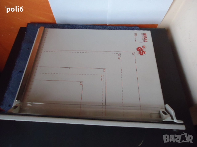 гилотина ,нож за хартия IDEAL 1033, снимка 6 - Други стоки за дома - 52364863