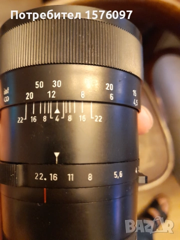 Ръчно фокусен обектив Revue 1:3,5/135mm  (Enna München Tele-Ennalyt 135/3.5) на М39 резба, снимка 10 - Обективи и филтри - 53950931