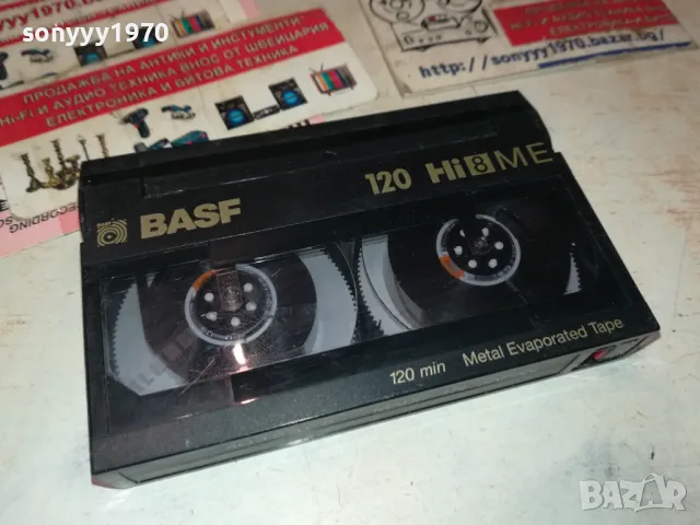 BASF 120 HI8 ME METAL TAPE-MADE IN JAPAN-ВНОС GERMANY 2312241120, снимка 2 - Други жанрове - 48440303