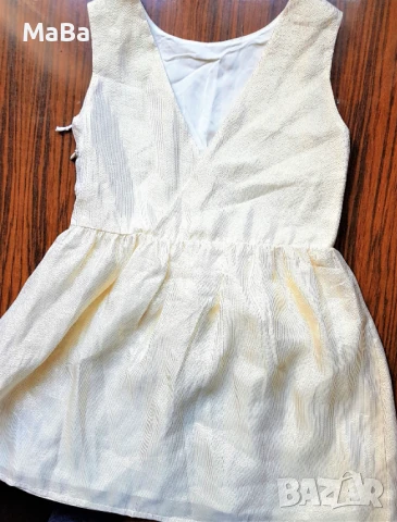 Френска копринена РОКЛЯ, с подплата 4/12год.