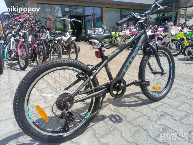 CROSS Велосипед 20" SPEEDSTER черен/син, снимка 10 - Велосипеди - 53839041