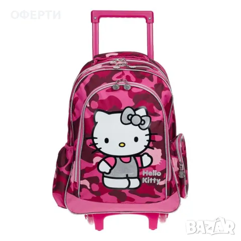 Ученическа чанта - Elementary Pink Hello Kitty Glitter Variant Design арт 226753, снимка 1 - Раници - 46911551