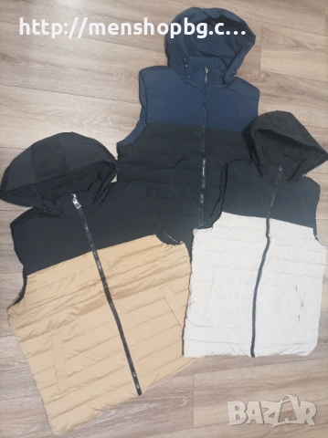 Двуцветен мъжки елек