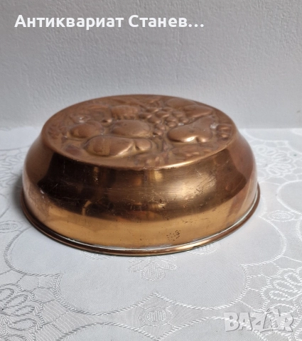 Винтидж медни форми за сладки , снимка 15 - Декорация за дома - 52617625