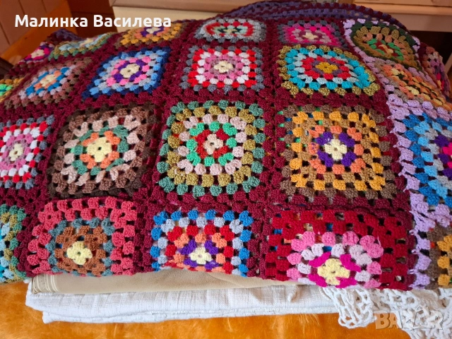 плетиво  покривка  за легло , снимка 6 - Полиране - 53728674