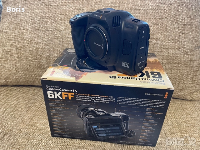 ПРОМО ЦЕНА! Камера Blackmagic Cinema Camera 6K (Leica L) (Full-Frame), снимка 4 - Камери - 51612765
