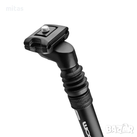 Амортисьорно колче за седалка ZOOM – алуминиево, черно, 27.2 × 350 mm, снимка 9 - Части за велосипеди - 49680217