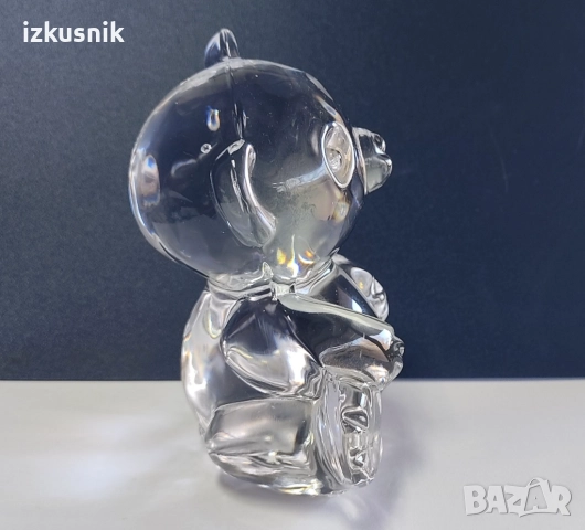 Anna-Hütte – кристално мече от 70-те години, снимка 4 - Антикварни и старинни предмети - 52827668