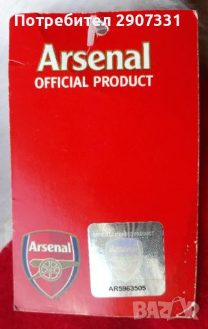 Коледен чорап на футболен клуб Arsenal. Офциален продукт, снимка 3 - Фен артикули - 45745823