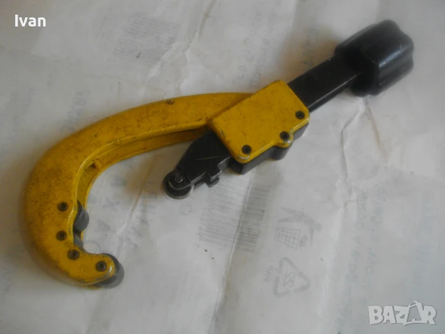 6-64мм REMS PAS CU-INOX РЪЧЕН ТРЪБОРЕЗ РЕМС ЗА РЯЗАНЕ НА ВСЯКАКВИ ТРЪБИ С ДЕБЕЛИНА СТЕНА 4мм, снимка 11 - Други инструменти - 51010329