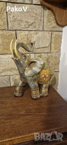 Слон, снимка 2 - Статуетки - 49786765