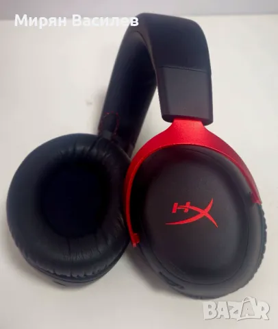 Геймърски Безжични слушалки HyperX Cloud III с микрофон, снимка 7 - Bluetooth слушалки - 49081782