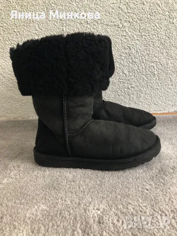 UGG- дамски ботуши, естествена кожа, снимка 5 - Дамски ботуши - 47592665