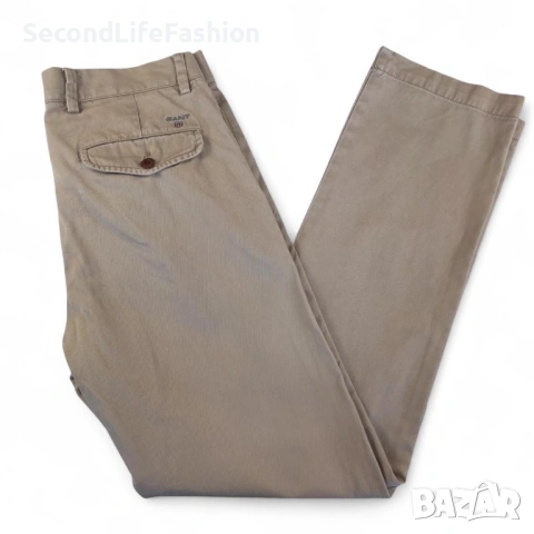 GANT мъжки слим панталон размер 31/32, снимка 3 - Панталони - 54173511