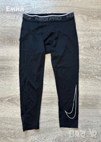 Мъжки спортен клин Nike Pro Dri-Fit 3/4 leggings, Размер М, снимка 1 - Други - 45196019