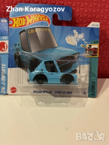 Hot Wheels Liberty Walk Skyline сет 3 броя – 3 цвята | запечатани, снимка 5 - Колекции - 54280404